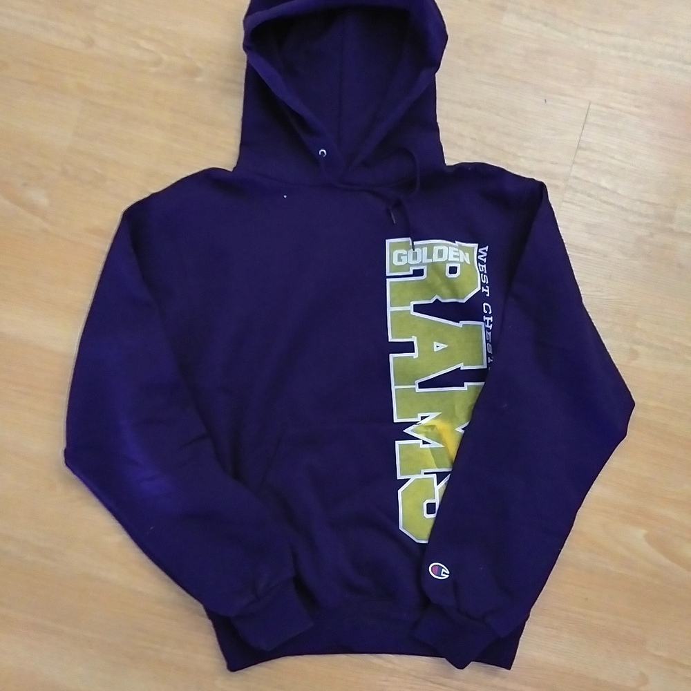 men's RAMS sweatshirt/ Champions brand/ size S